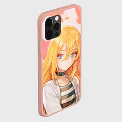 Чехол для iPhone 12 Pro Max Satsuriku no Tenshi, цвет: 3D-светло-розовый — фото 2