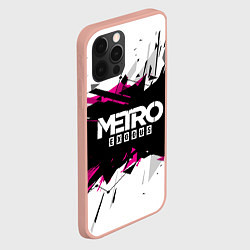 Чехол для iPhone 12 Pro Max Metro: Exodus Purple, цвет: 3D-светло-розовый — фото 2