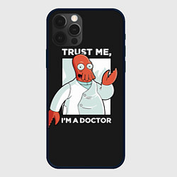 Чехол для iPhone 12 Pro Max Zoidberg: Trust Me, цвет: 3D-черный