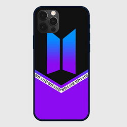 Чехол для iPhone 12 Pro Max BTS: Neon Symbol, цвет: 3D-черный