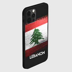Чехол для iPhone 12 Pro Max Lebanon Style, цвет: 3D-черный — фото 2