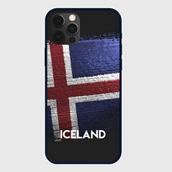 Чехол для iPhone 12 Pro Max Iceland Style, цвет: 3D-черный