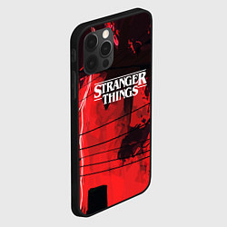 Чехол для iPhone 12 Pro Max Stranger Things: Red Dream, цвет: 3D-черный — фото 2