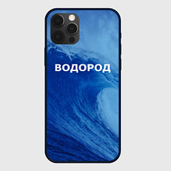 Чехол для iPhone 12 Pro Max Вода: водород - парные, цвет: 3D-черный