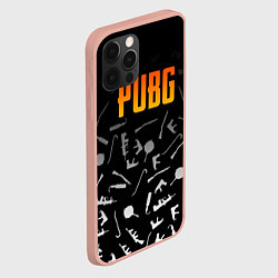 Чехол для iPhone 12 Pro Max PUBG Master, цвет: 3D-светло-розовый — фото 2