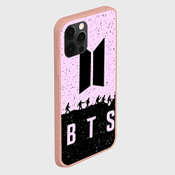Чехол для iPhone 12 Pro Max BTS Boys, цвет: 3D-светло-розовый — фото 2