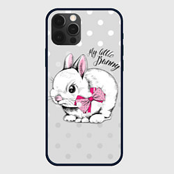 Чехол для iPhone 12 Pro Max Мой маленький зайчик, цвет: 3D-черный