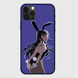 Чехол для iPhone 12 Pro Max Senpai Girl, цвет: 3D-черный