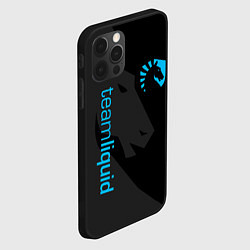 Чехол для iPhone 12 Pro Max TEAM LIQUID, цвет: 3D-черный — фото 2