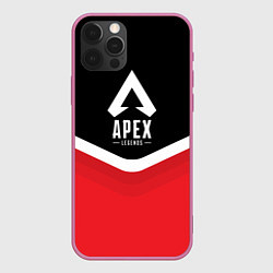Чехол для iPhone 12 Pro Max Apex Legends: Uniform, цвет: 3D-малиновый