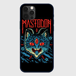 Чехол для iPhone 12 Pro Max Mastodon: Demonic Cat, цвет: 3D-черный