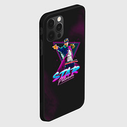 Чехол для iPhone 12 Pro Max JoJo: Star Platinum, цвет: 3D-черный — фото 2