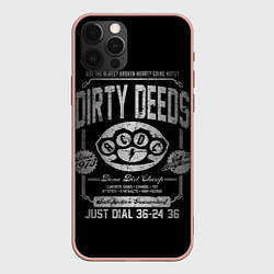 Чехол для iPhone 12 Pro Max AC/DC: Dirty Deeds, цвет: 3D-светло-розовый