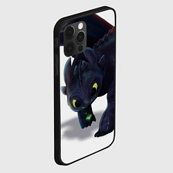 Чехол для iPhone 12 Pro Max Как приручить дракона, цвет: 3D-черный — фото 2