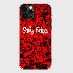 Чехол для iPhone 12 Pro Max Sally Face: Red Bloody, цвет: 3D-светло-розовый