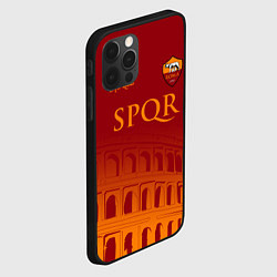 Чехол для iPhone 12 Pro Max Рома клуб, цвет: 3D-черный — фото 2