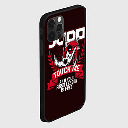 Чехол для iPhone 12 Pro Max Judo: Touch Me, цвет: 3D-черный — фото 2