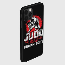 Чехол для iPhone 12 Pro Max Judo: Human Body, цвет: 3D-черный — фото 2