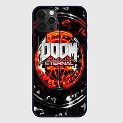 Чехол для iPhone 12 Pro Max DOOM ETERNAL, цвет: 3D-черный