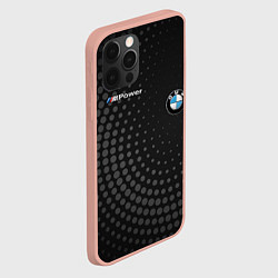 Чехол для iPhone 12 Pro Max BMW, цвет: 3D-светло-розовый — фото 2