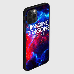 Чехол для iPhone 12 Pro Max IMAGINE DRAGONS, цвет: 3D-черный — фото 2