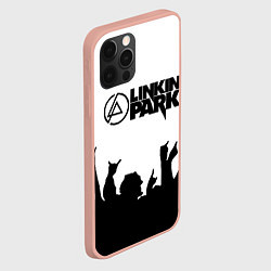 Чехол для iPhone 12 Pro Max LINKIN PARK, цвет: 3D-светло-розовый — фото 2