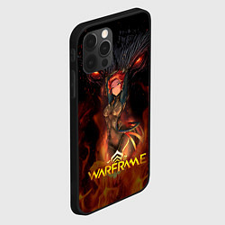 Чехол для iPhone 12 Pro Max Warframe anime girl, цвет: 3D-черный — фото 2