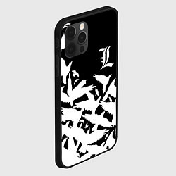 Чехол для iPhone 12 Pro Max L flying birds, цвет: 3D-черный — фото 2