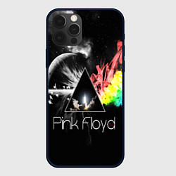 Чехол для iPhone 12 Pro Max PINK FLOYD, цвет: 3D-черный