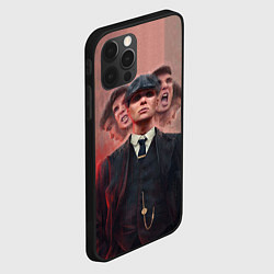 Чехол для iPhone 12 Pro Max Томас Шелби Peaky Blinders, цвет: 3D-черный — фото 2