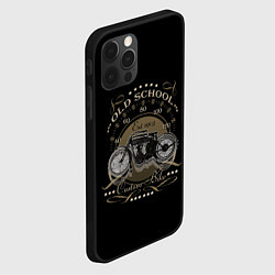 Чехол для iPhone 12 Pro Max Первый Harley Davidson, цвет: 3D-черный — фото 2