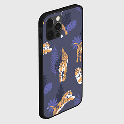 Чехол для iPhone 12 Pro Max Тигриный прайд, цвет: 3D-черный — фото 2