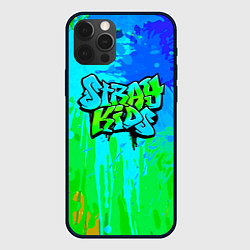 Чехол для iPhone 12 Pro Max Stray Kids, цвет: 3D-черный