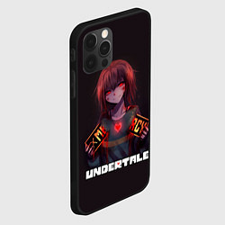 Чехол для iPhone 12 Pro Max Undertale - Чара: mercy, цвет: 3D-черный — фото 2