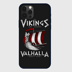 Чехол для iPhone 12 Pro Max Vikings Valhalla, цвет: 3D-черный