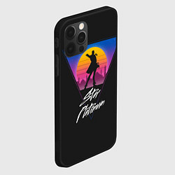 Чехол для iPhone 12 Pro Max Приключения ДжоДжо, цвет: 3D-черный — фото 2