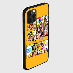 Чехол для iPhone 12 Pro Max Приключения ДжоДжо, цвет: 3D-черный — фото 2