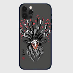 Чехол для iPhone 12 Pro Max Princess Mononoke, цвет: 3D-черный