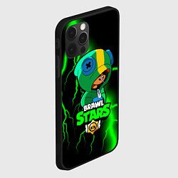 Чехол для iPhone 12 Pro Max Brawl Stars LEON, цвет: 3D-черный — фото 2