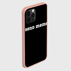 Чехол для iPhone 12 Pro Max Send Memes, цвет: 3D-светло-розовый — фото 2
