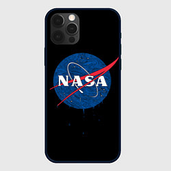 Чехол для iPhone 12 Pro Max NASA Краски, цвет: 3D-черный