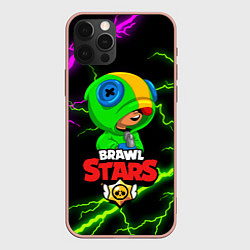 Чехол iPhone 12 Pro Max BRAWL STARS LEON