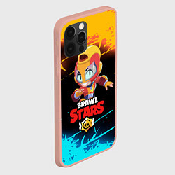 Чехол для iPhone 12 Pro Max BRAWL STARS MAX, цвет: 3D-светло-розовый — фото 2