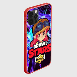 Чехол для iPhone 12 Pro Max Brawl Stars - Jessie, цвет: 3D-красный — фото 2