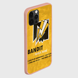 Чехол для iPhone 12 Pro Max Bandit R6s, цвет: 3D-светло-розовый — фото 2