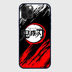 Чехол для iPhone 12 Pro Max KIMETSU NO YAIBA, цвет: 3D-черный