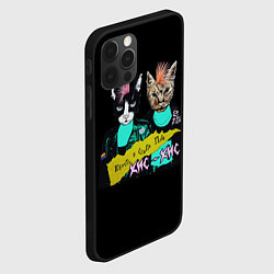 Чехол для iPhone 12 Pro Max Кис-Кис, цвет: 3D-черный — фото 2