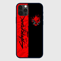 Чехол для iPhone 12 Pro Max CYBERPUNK 2077, цвет: 3D-черный