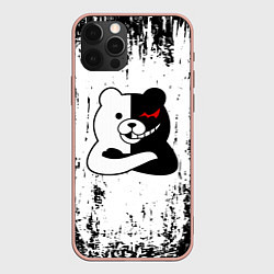 Чехол для iPhone 12 Pro Max MONOKUMA, цвет: 3D-светло-розовый