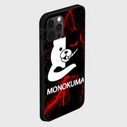 Чехол для iPhone 12 Pro Max MONOKUMA, цвет: 3D-черный — фото 2